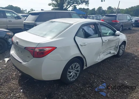 2019 Toyota Corolla Le z USA, uszkodzony, nr VIN 2T1BURHE5KC221913